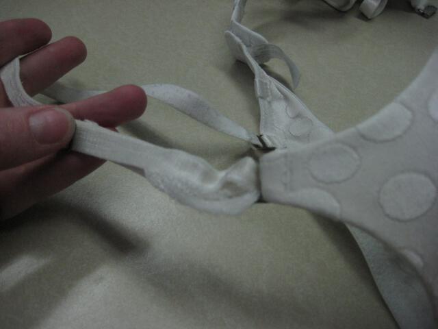 how to fix an Adjustable Bra straps 